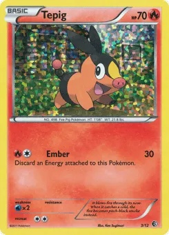 Tepig 3/12 McDonald's Collection 2011