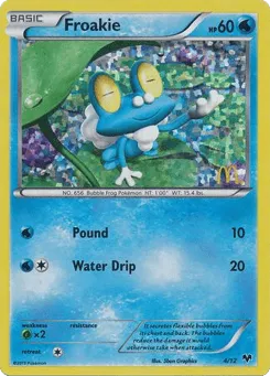 Froakie 4/12 McDonald's Collection 2014