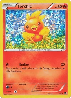 Torchic 3/12 McDonald's Collection 2015