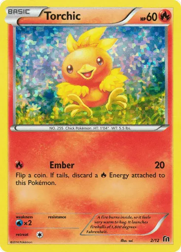 Torchic 2/12 McDonald's Collection 2016