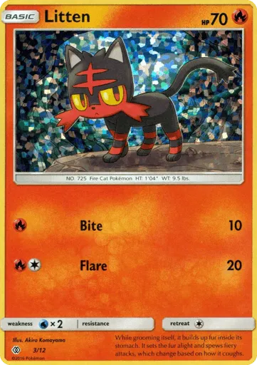 Litten 3/12 McDonald's Collection 2017