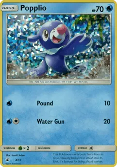Popplio 4/12 McDonald's Collection 2017