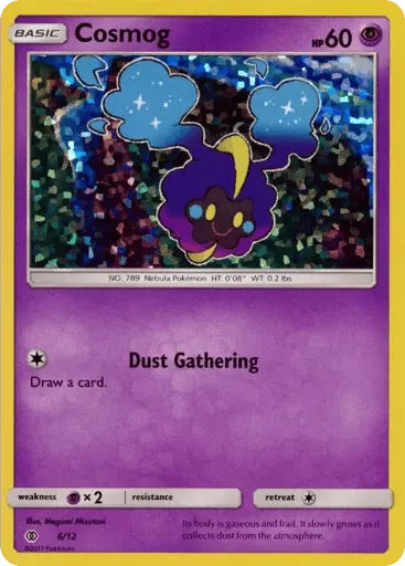 Cosmog 6/12 McDonald's Collection 2017