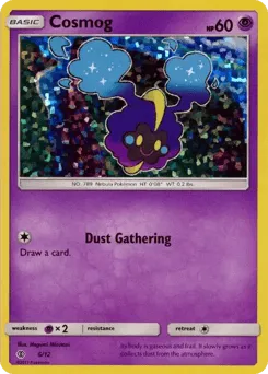 Cosmog 6/12 McDonald's Collection 2017
