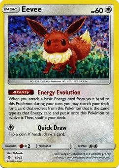 Eevee 11/12 McDonald's Collection 2018
