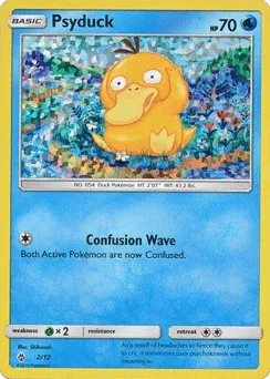 Psyduck 2/12 McDonald's Collection 2018
