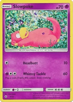 Slowpoke 5/12 McDonald's Collection 2018