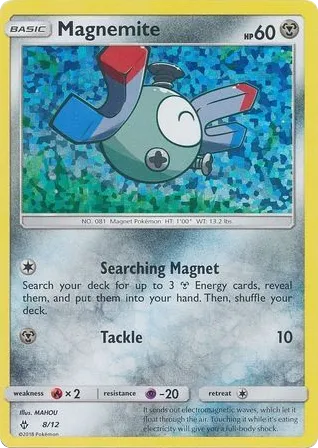Magnemite 8/12 McDonald's Collection 2018