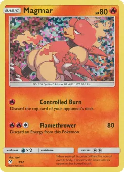 Magmar 3/12 McDonald's Collection 2019