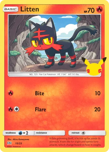 Litten 15/25 McDonald's Collection 2021