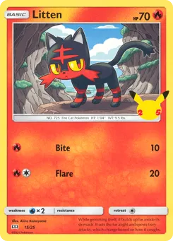 Litten 15/25 McDonald's Collection 2021