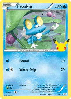 Froakie 22/25 McDonald's Collection 2021