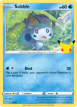 Sobble 24/25 McDonald's Collection 2021