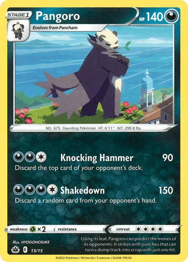 Pangoro 13/15 McDonald's Collection 2022