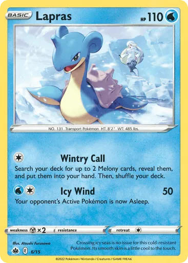 Lapras 6/15 McDonald's Collection 2022