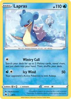 Lapras 6/15 McDonald's Collection 2022