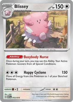 Blissey 012/015 McDonald's Collection 2023
