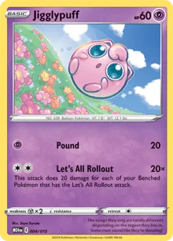 Jigglypuff 004/015 McDonald's Collection 2024