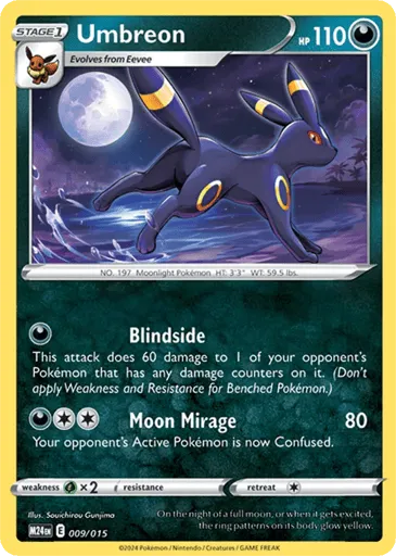 Umbreon 009/015 McDonald's Collection 2024