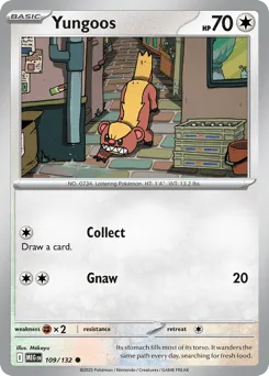 Yungoos 109/132 Mega Evolution