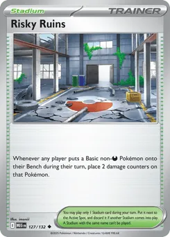Risky Ruins 127/132 Mega Evolution