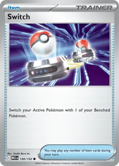 Switch 130/132 Mega Evolution