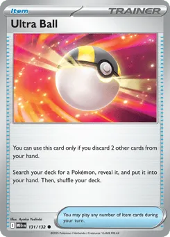 Ultra Ball 131/132 Mega Evolution