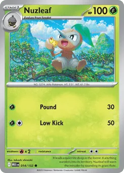 Nuzleaf 014/132 Mega Evolution