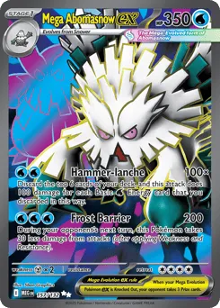 Mega Abomasnow ex 157/132 Mega Evolution