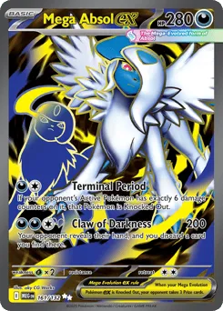 Mega Absol ex 161/132 Mega Evolution