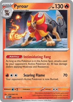 Pyroar 024/132 Mega Evolution