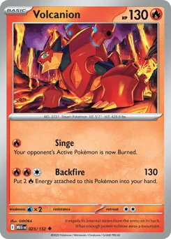 Volcanion 025/132 Mega Evolution