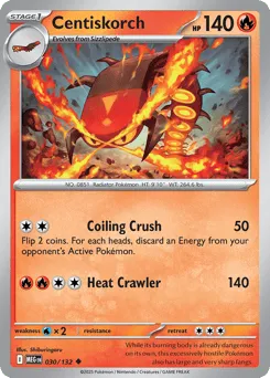 Centiskorch 030/132 Mega Evolution