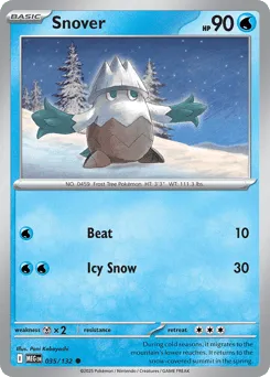 Snover 035/132 Mega Evolution