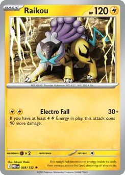 Raikou 048/132 Mega Evolution