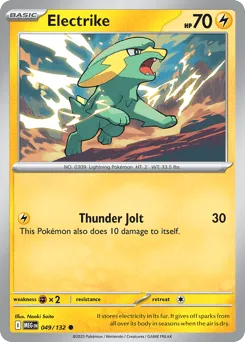 Electrike 049/132 Mega Evolution