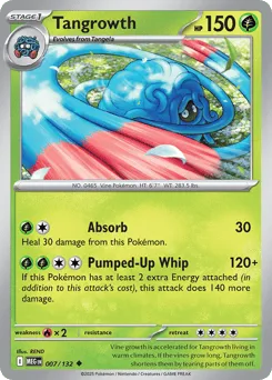 Tangrowth 007/132 Mega Evolution