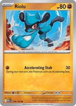 Riolu 076/132 Mega Evolution