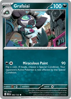 Grafaiai 092/132 Mega Evolution