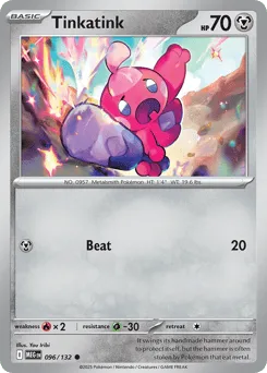 Tinkatink 096/132 Mega Evolution