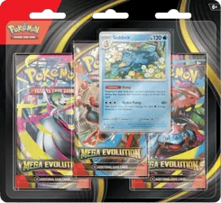 Mega Evolution 3-Pack Blister - Golduck