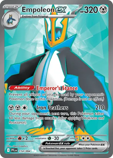 Empoleon ex 114/094 Phantasmal Flames