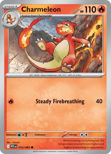 Charmeleon 012/094 Phantasmal Flames