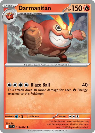 Darmanitan 016/094 Phantasmal Flames