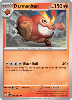 Darmanitan 016/094 Phantasmal Flames