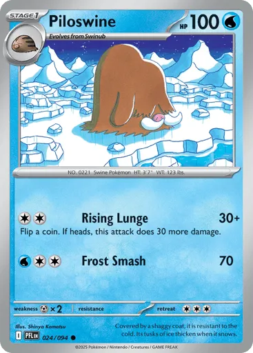 Piloswine 024/094 Phantasmal Flames