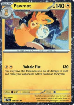 Pawmot 034/094 Cosmos Holo Phantasmal Flames