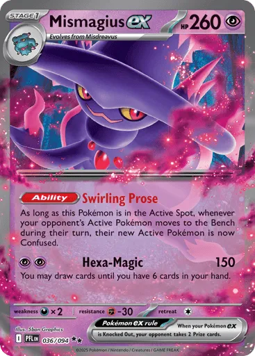 Mismagius ex 036/094 Phantasmal Flames