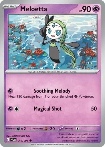 Meloetta 040/094 Phantasmal Flames