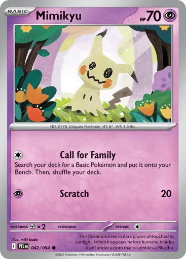Mimikyu 042/094 Phantasmal Flames